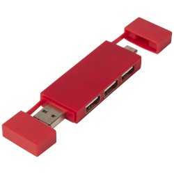 Hub USB 2.0 doppio Mulan
