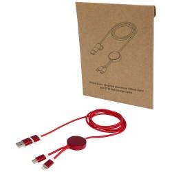 Cavo 5-in-1 in alluminio e...